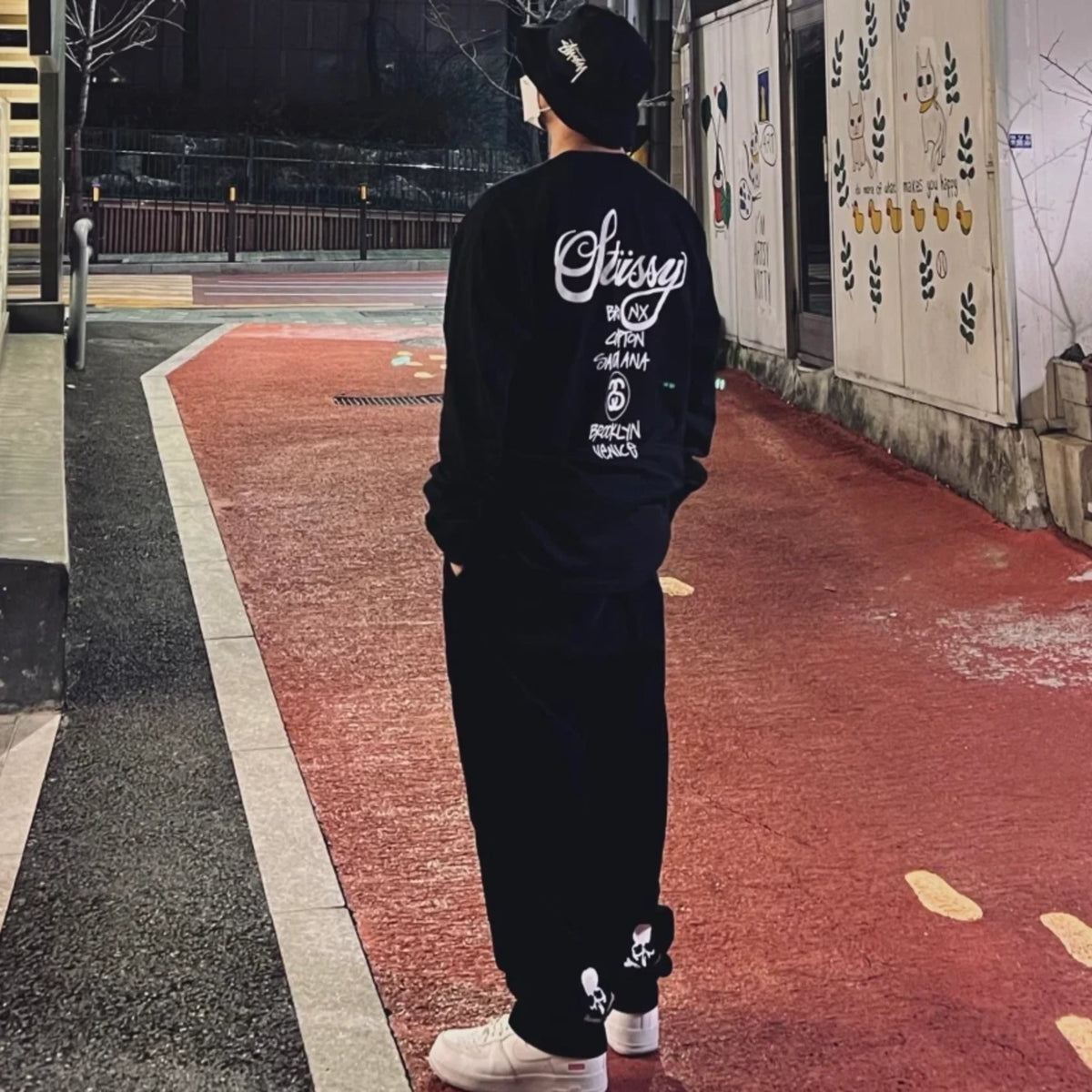 스투시 월드투어 긴팔 티셔츠 3993860 상품 이미지