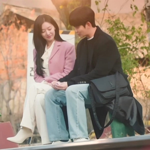 생로랑 니키 메신저 에코닐 블랙 상품 이미지
