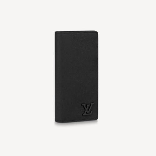 루이비통 LV 에어로그램 브라짜 월릿 장지갑 블랙 상품 이미지