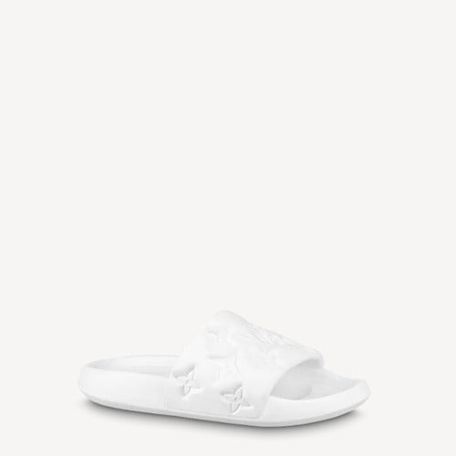 루이비통 워터프런트 뮬 슬리퍼 화이트 상품 이미지