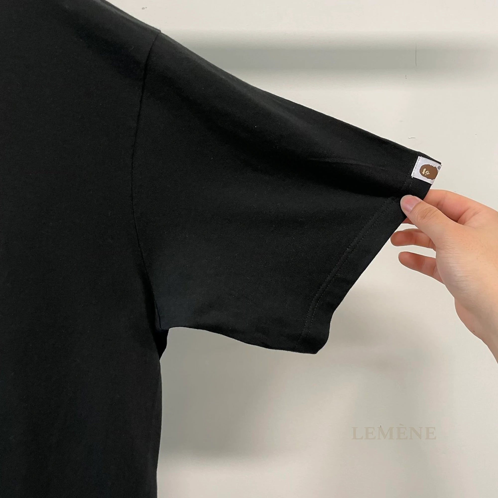 베이프 퍼스트 카모 컬리지 반팔 티셔츠 디테일 이미지