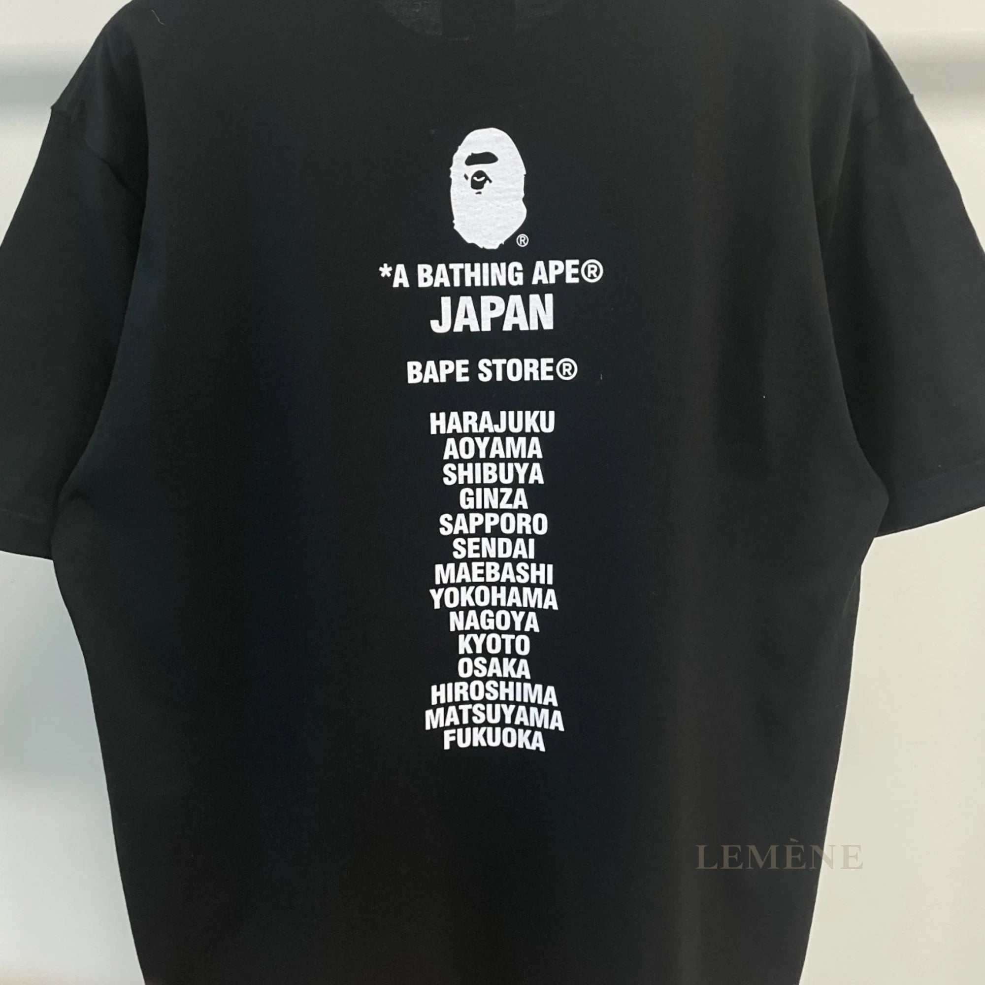 베이프 재팬 에이프 반팔 티셔츠 디테일 이미지