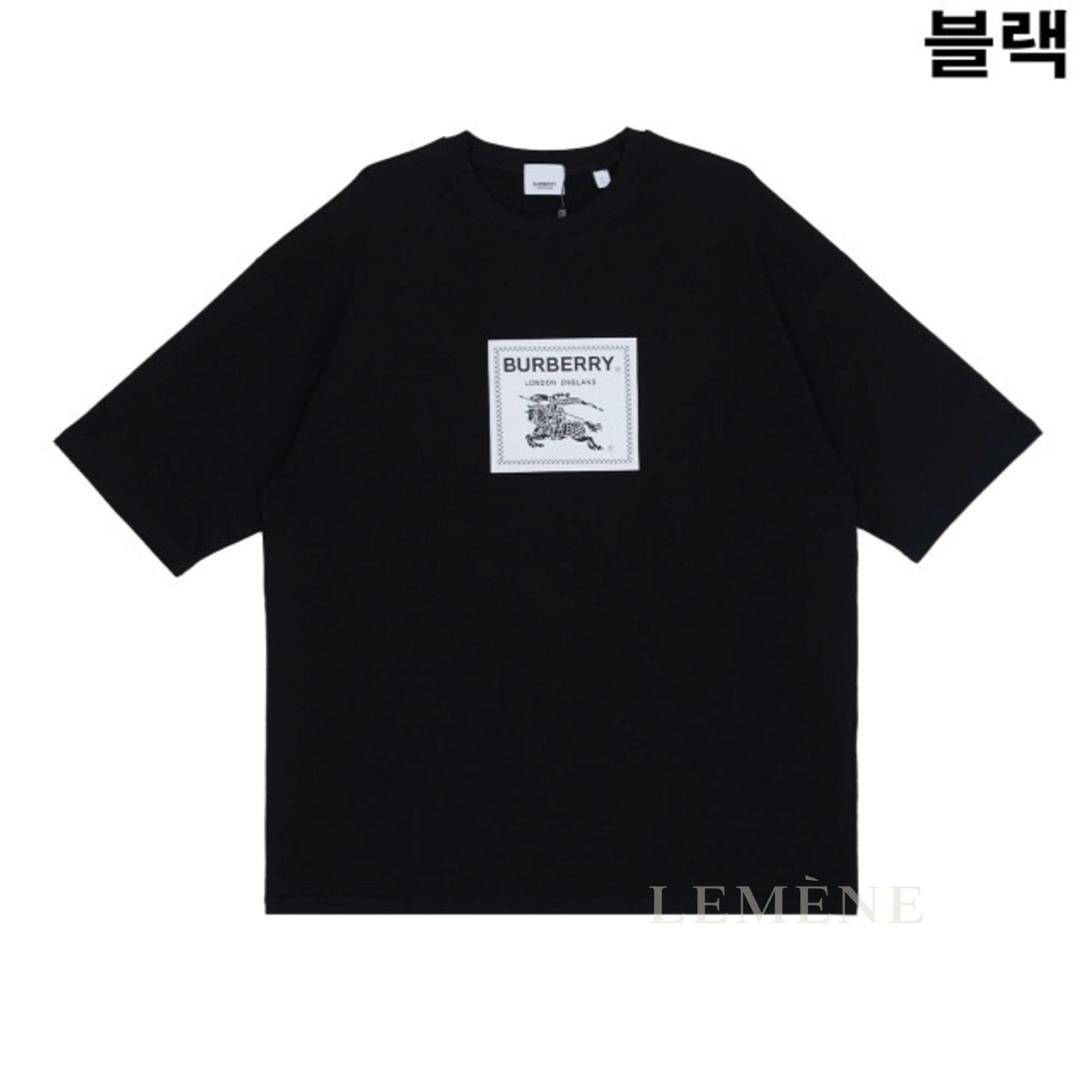 버버리 프로섬 라벨 반팔 티셔츠 디테일 이미지