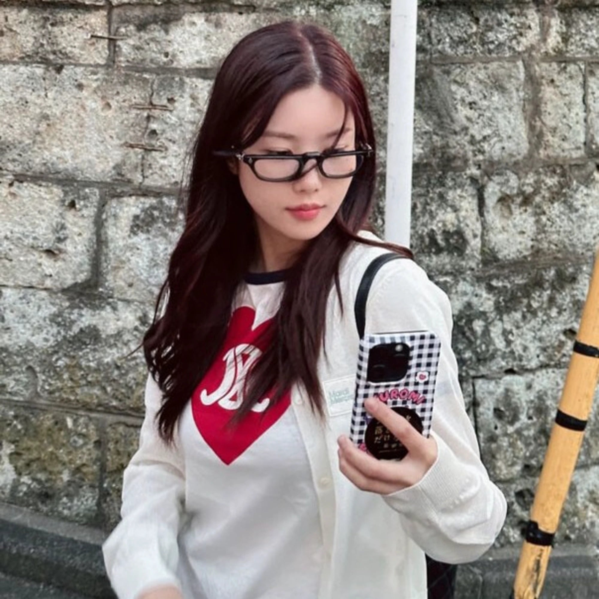 셀린느 하트 트리옹프 반팔 티셔츠