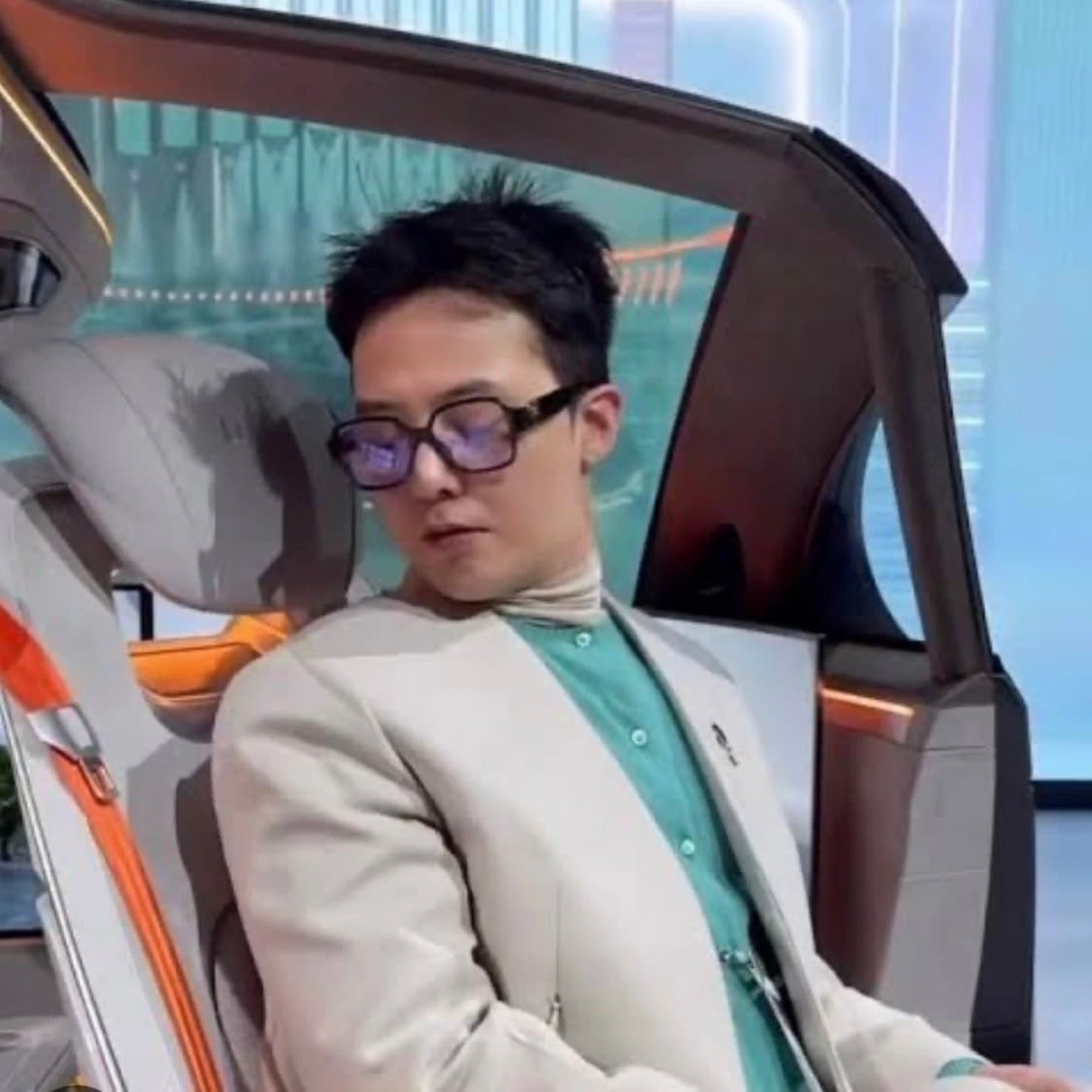 샤넬 CH3438 C501 안경 A71470 착용 이미지
