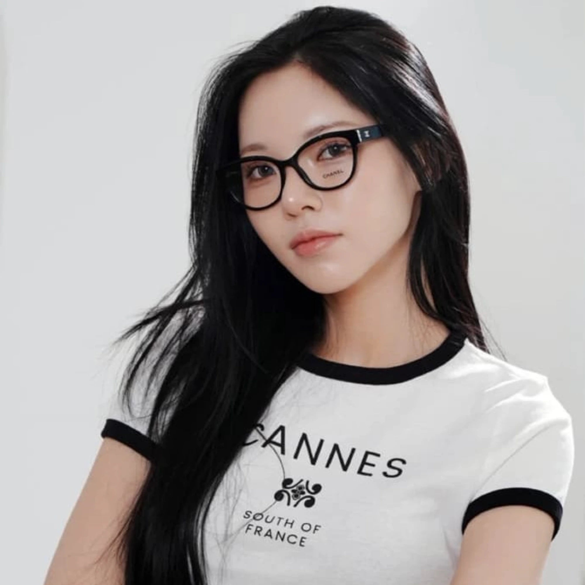 샤넬 CH3440H C622 안경 A75266 착용 이미지