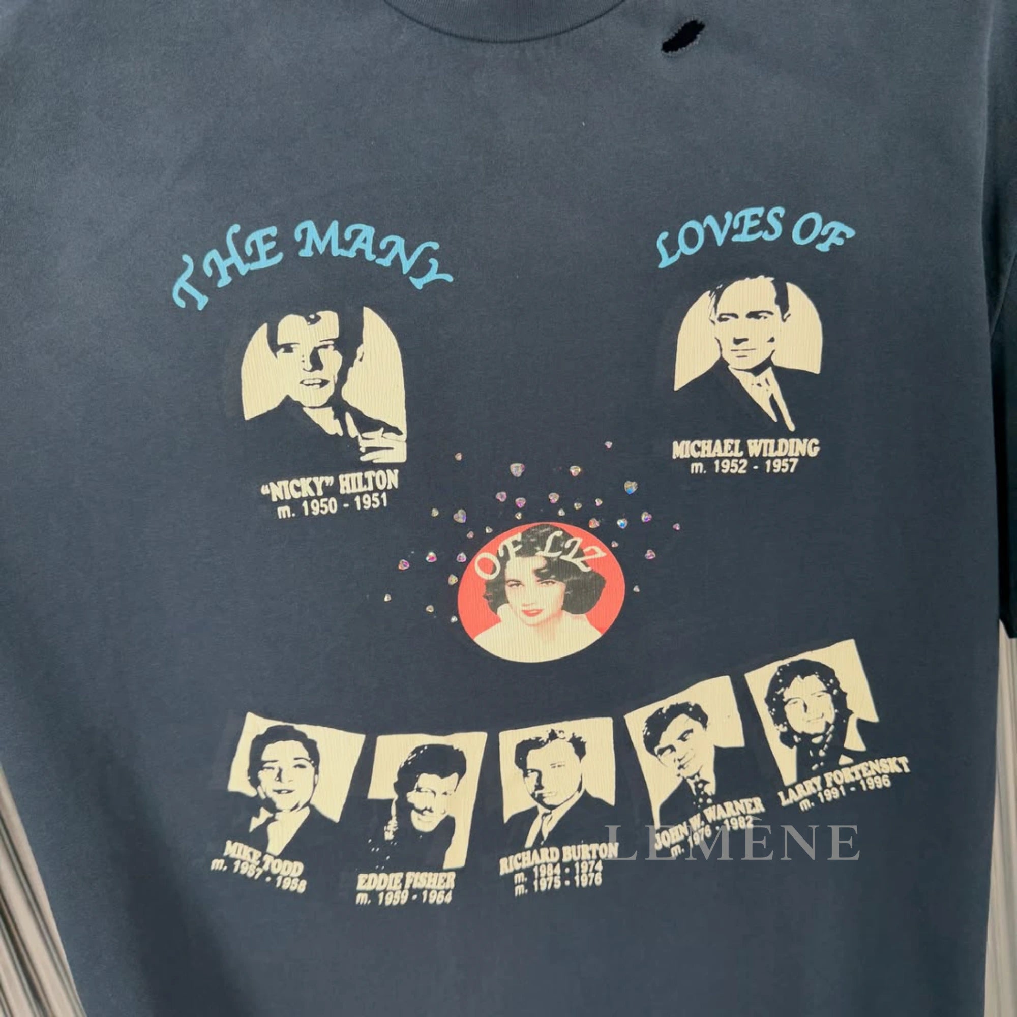 팔리 할리우드 러브스 오브 리즈 반팔 티셔츠 디테일 이미지