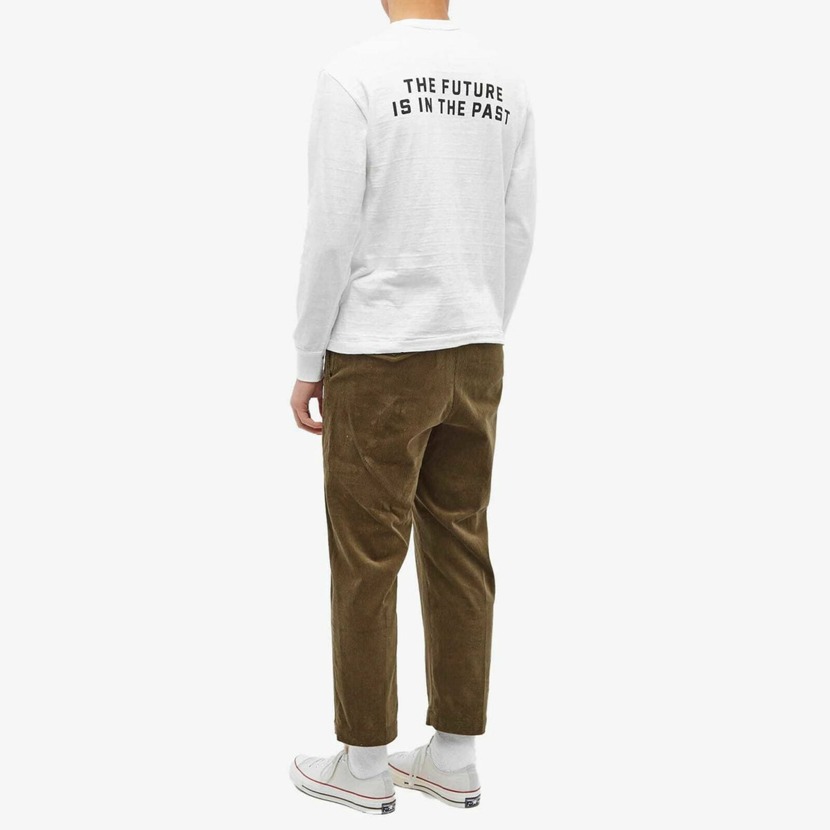 휴먼메이드 그래픽 긴팔 티셔츠 HM25CS025 착용 이미지