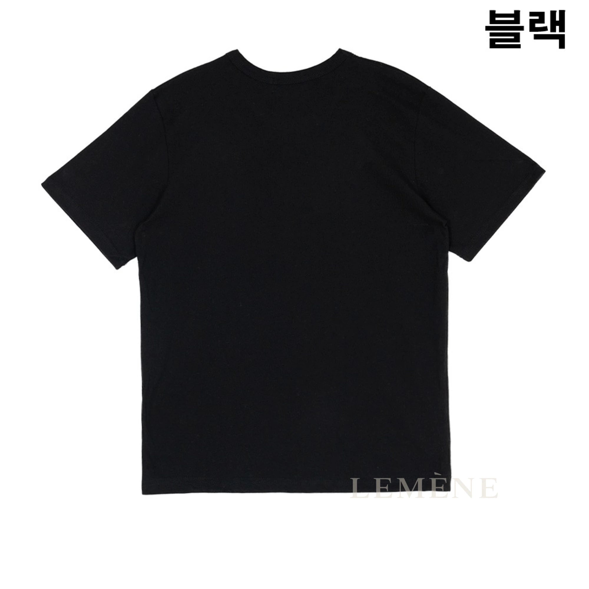메종키츠네 더블 폭스헤드 반팔 티셔츠 BU00103KJ0008 디테일 이미지
