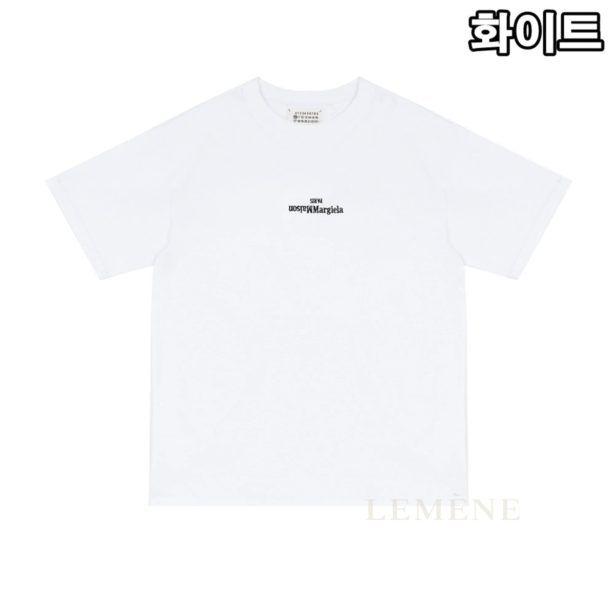메종 마르지엘라 디스토티드 로고 반팔 티셔츠 S30GC0701 디테일 이미지
