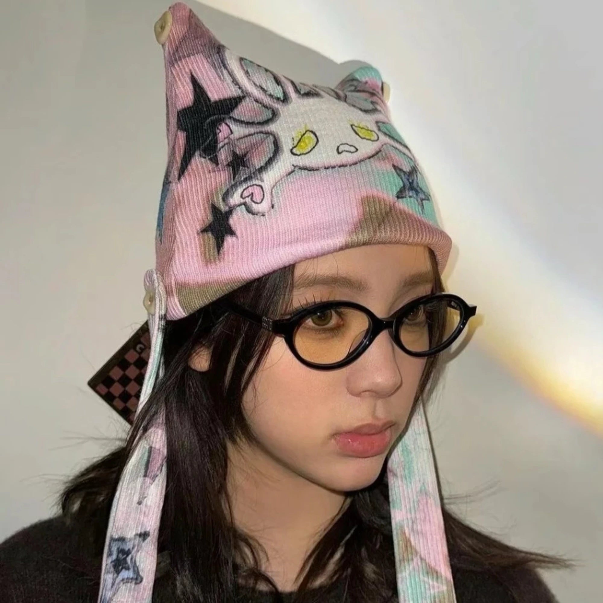 미우미우 리가드 안경 MU01XV 착용 이미지