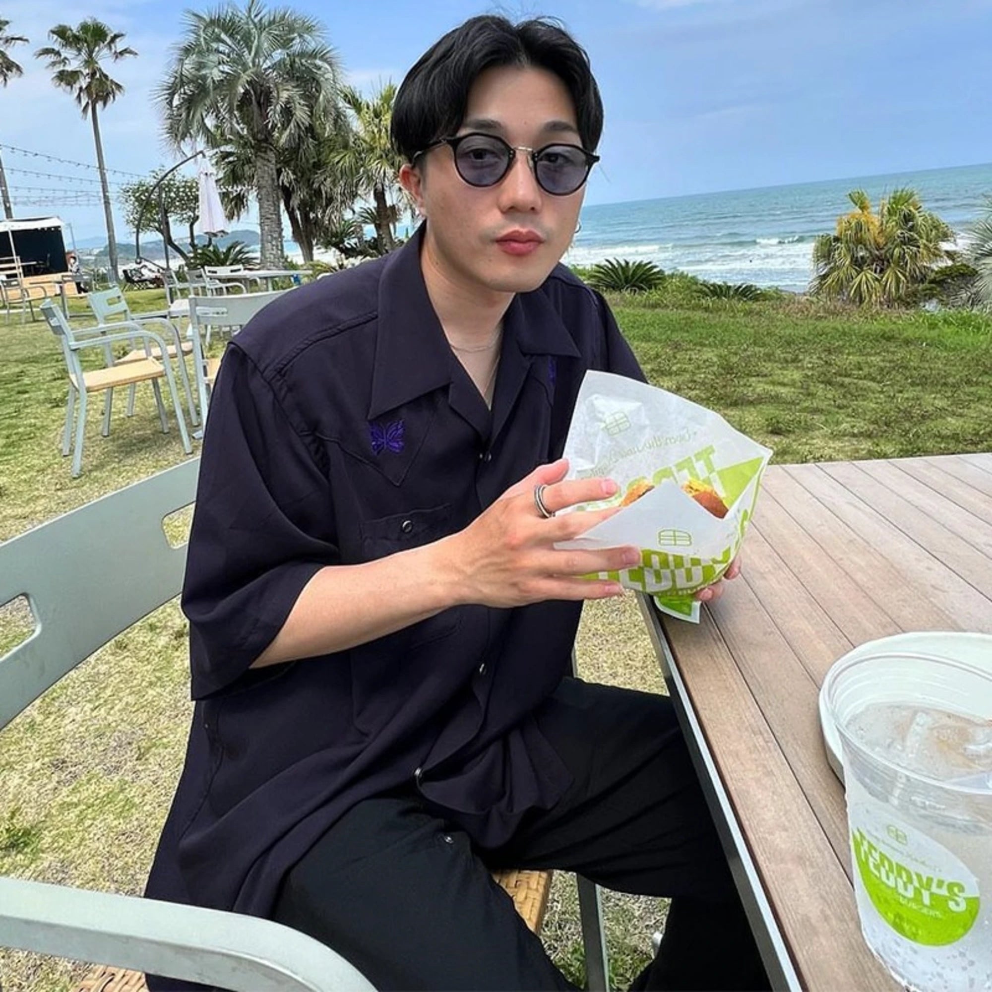 니들스 카우보이 반팔 셔츠