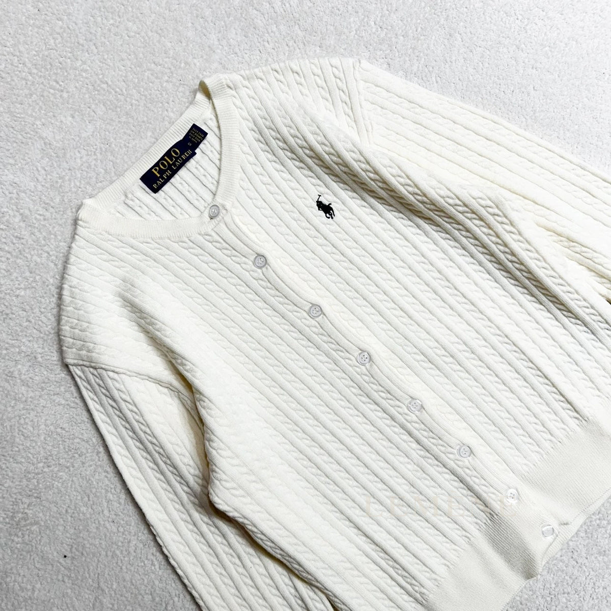 폴로 랄프로렌 여성 케이블 가디건 86836325 디테일 이미지