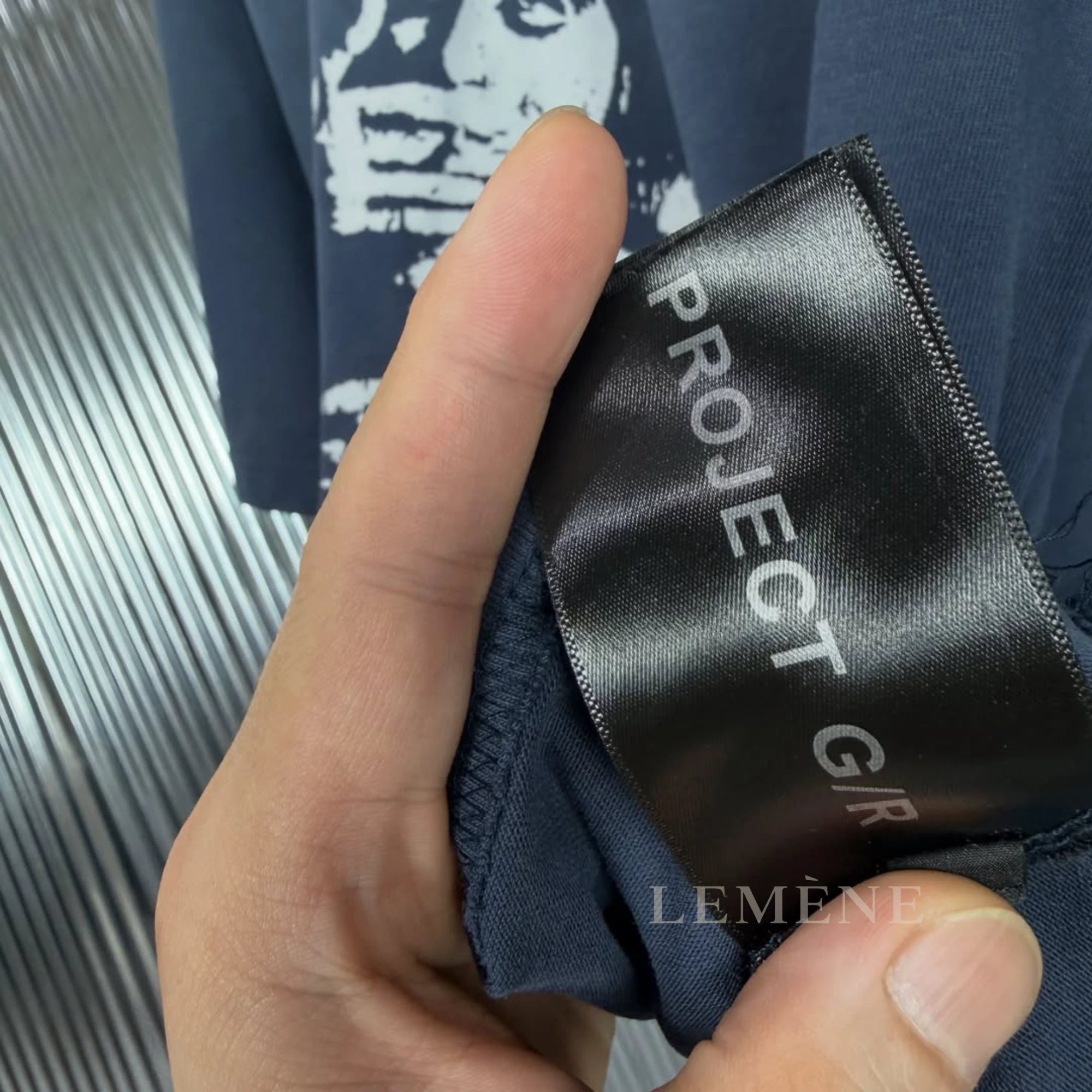 프로젝트 GR 로컬리 반팔 티셔츠 디테일 이미지