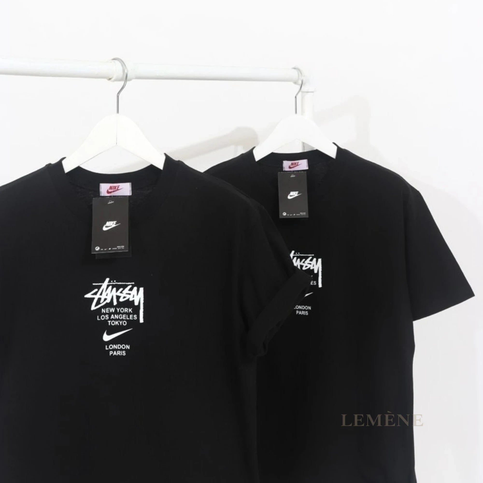 나이키 x 스투시 인터내셔널 반팔 티셔츠 디테일 이미지
