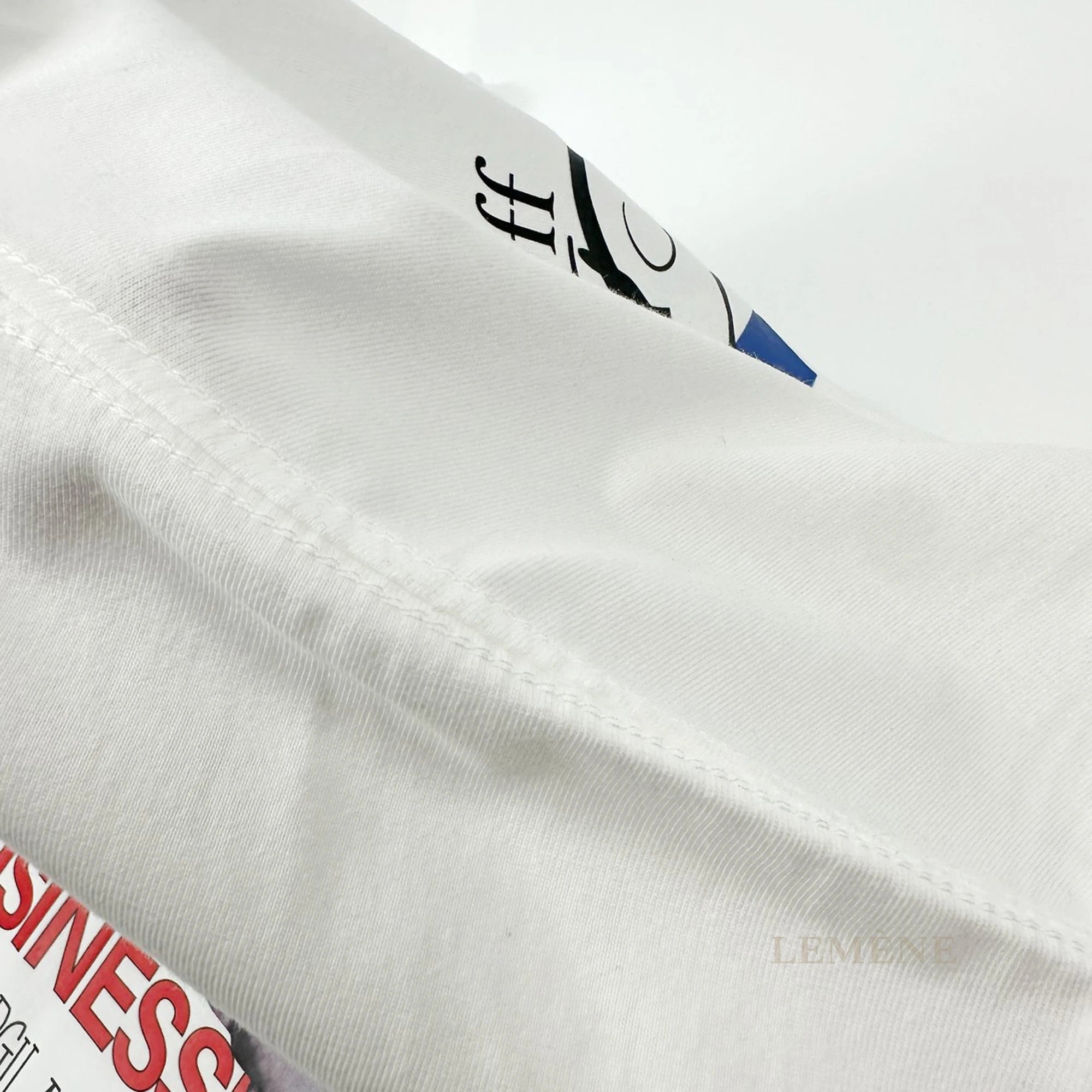 스투시 X 오프화이트 40주년 반팔 티셔츠 디테일 이미지