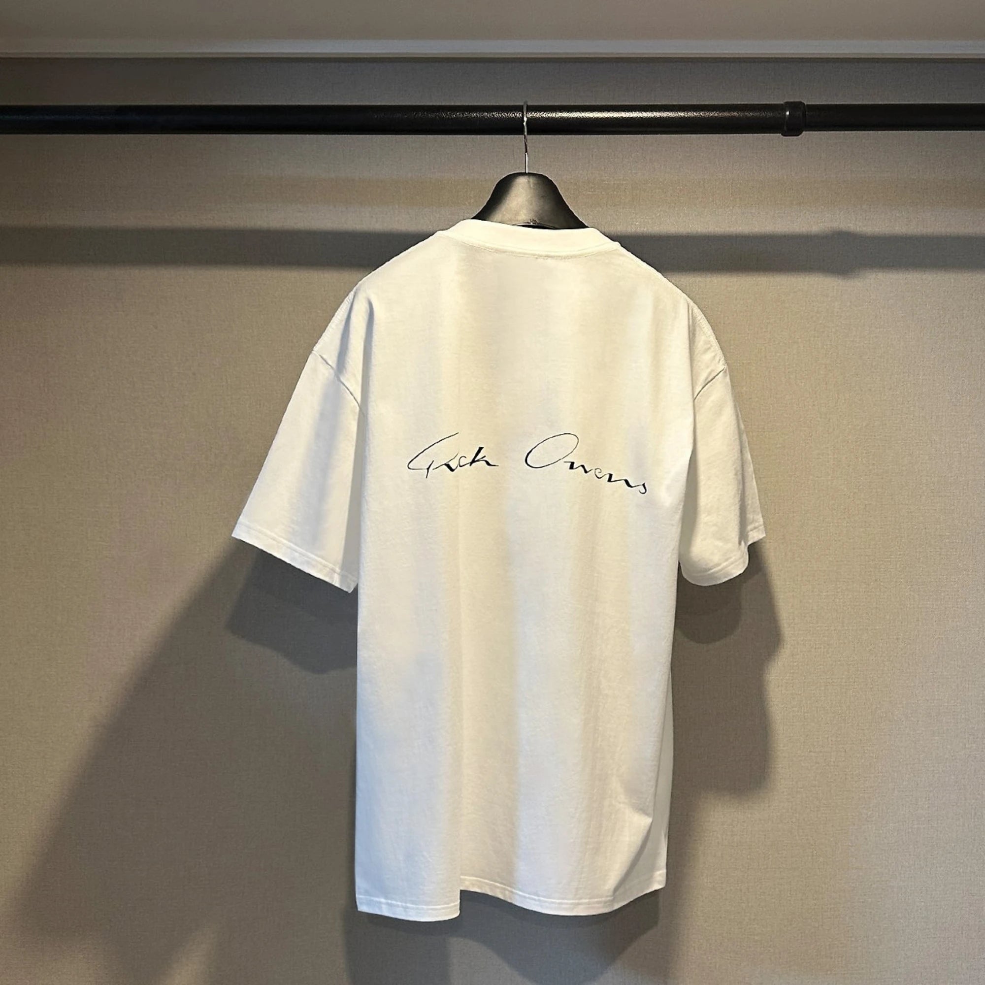 스투시 X 릭 오웬스 40주년 반팔 티셔츠 디테일 이미지