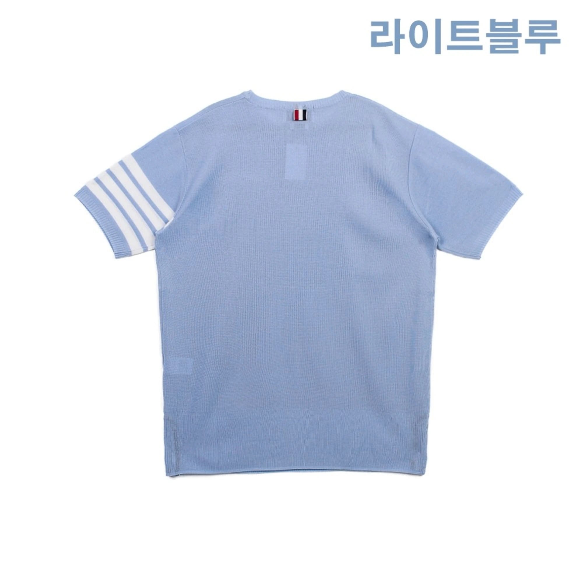 톰 브라운 스프라이프 오버핏 반팔 니트 상품 이미지