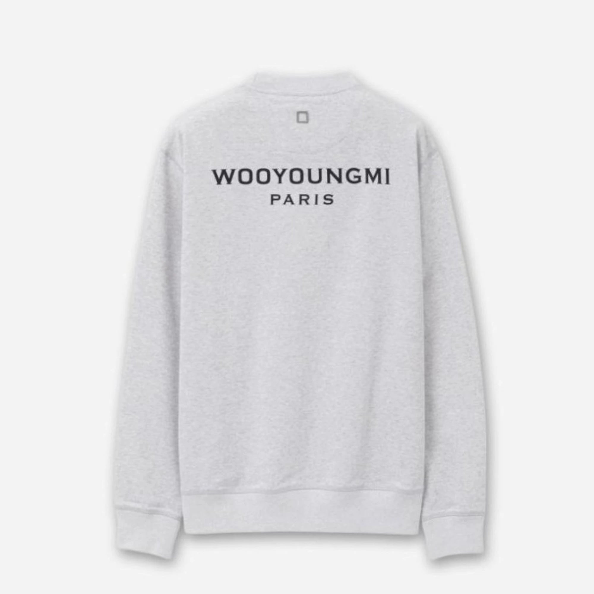 우영미 백로고 맨투맨 디테일 이미지
