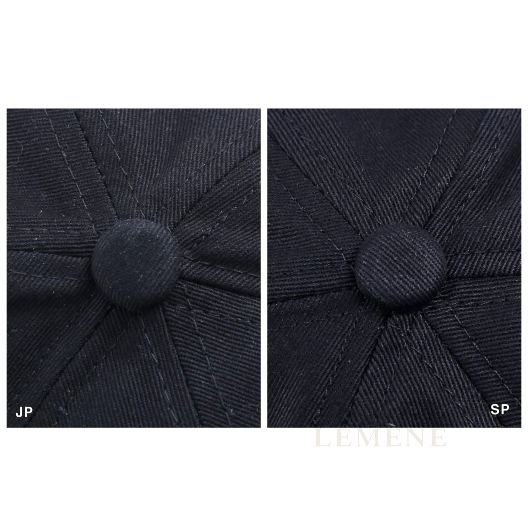 우영미 렌티큘러 엠브로이드 볼 캡 디테일 이미지