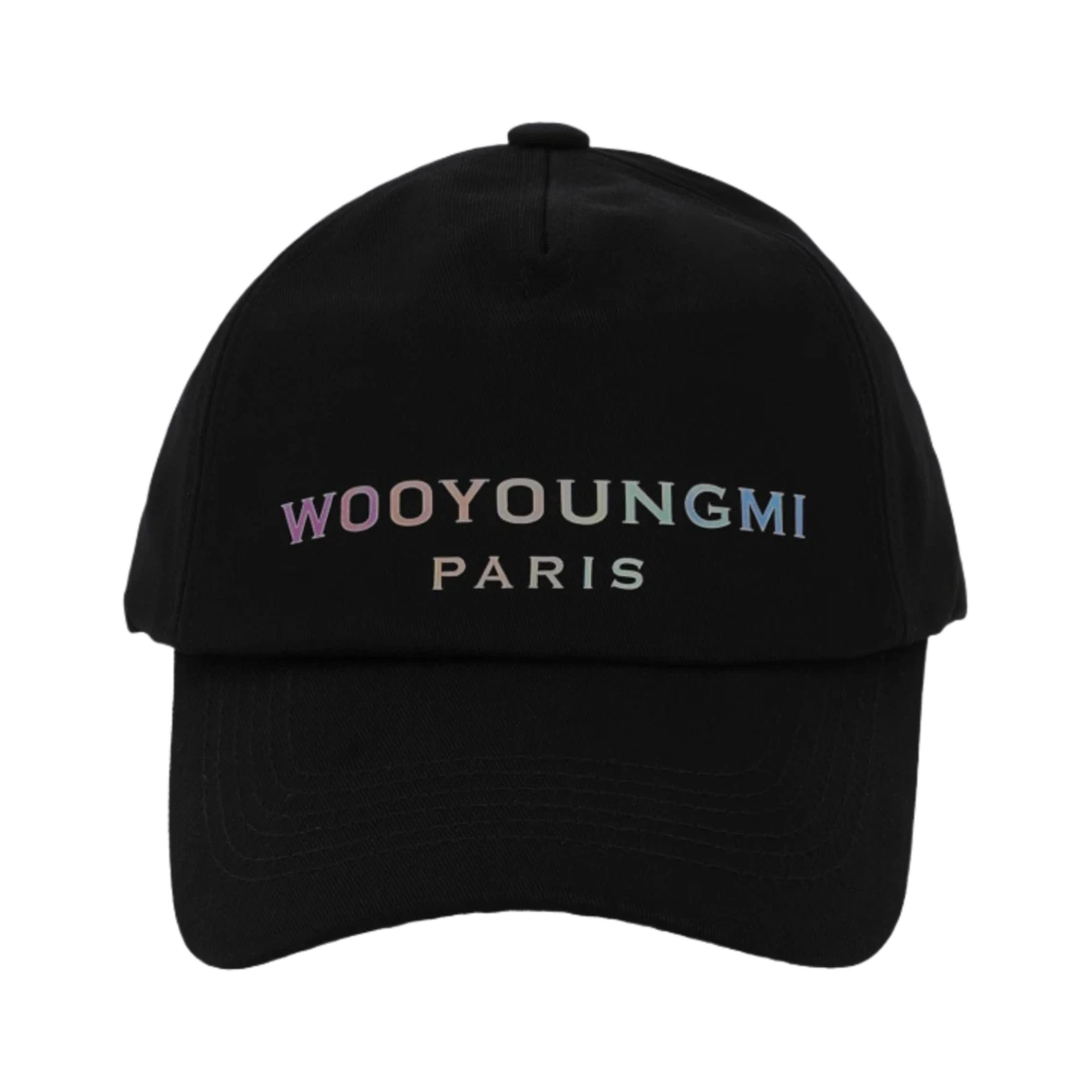 우영미 렌티큘러 엠브로이드 볼 캡 상품 이미지