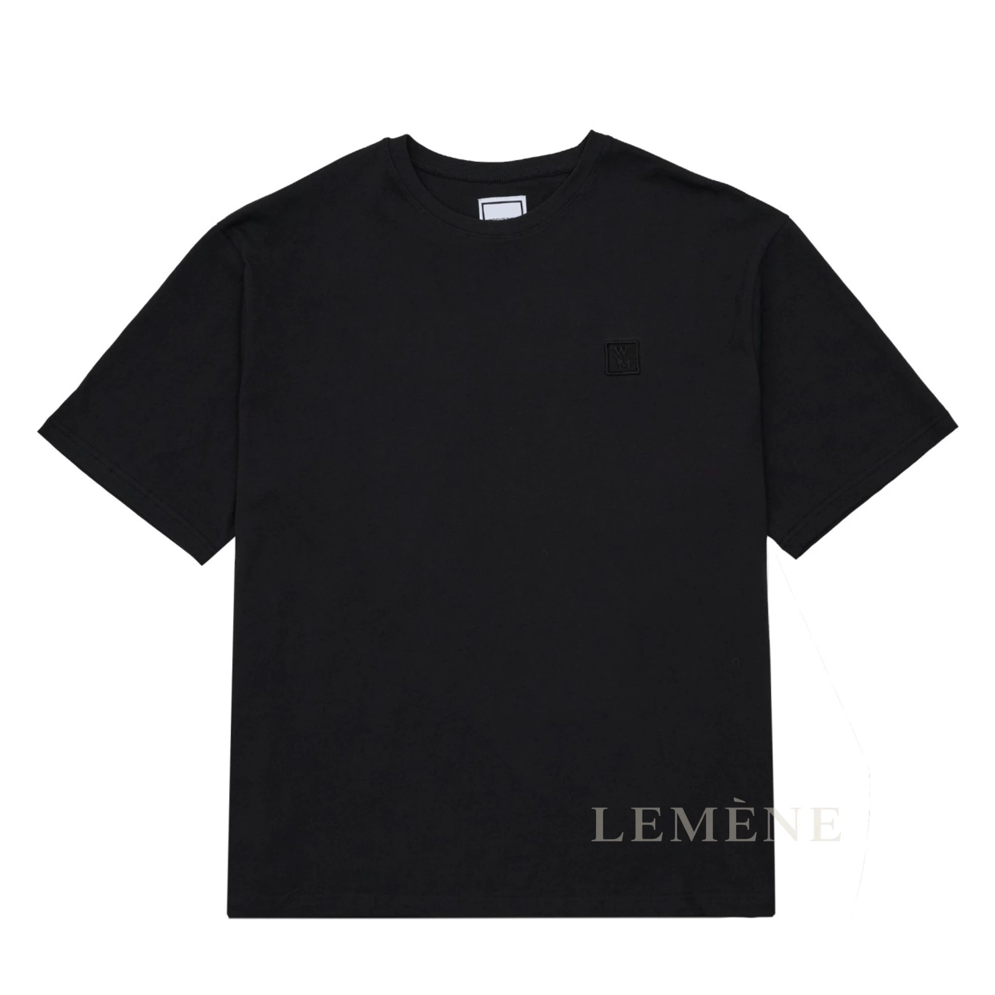 우영미 플라워 스웨잉 반팔 티셔츠 디테일 이미지