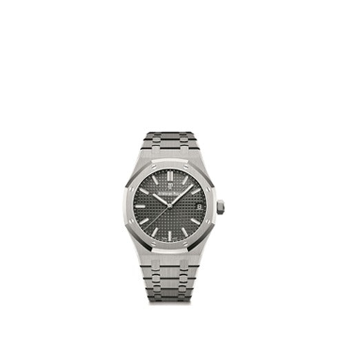 오데마피게 로얄오크 셀프와인딩 15500ST 블랙실버 41mm 상품 이미지