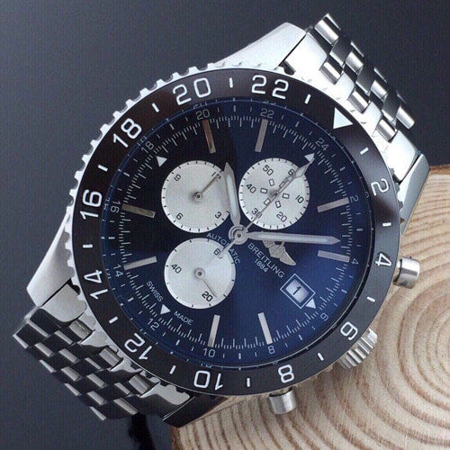 브라이틀링 크로노그래프 메탈 45mm
