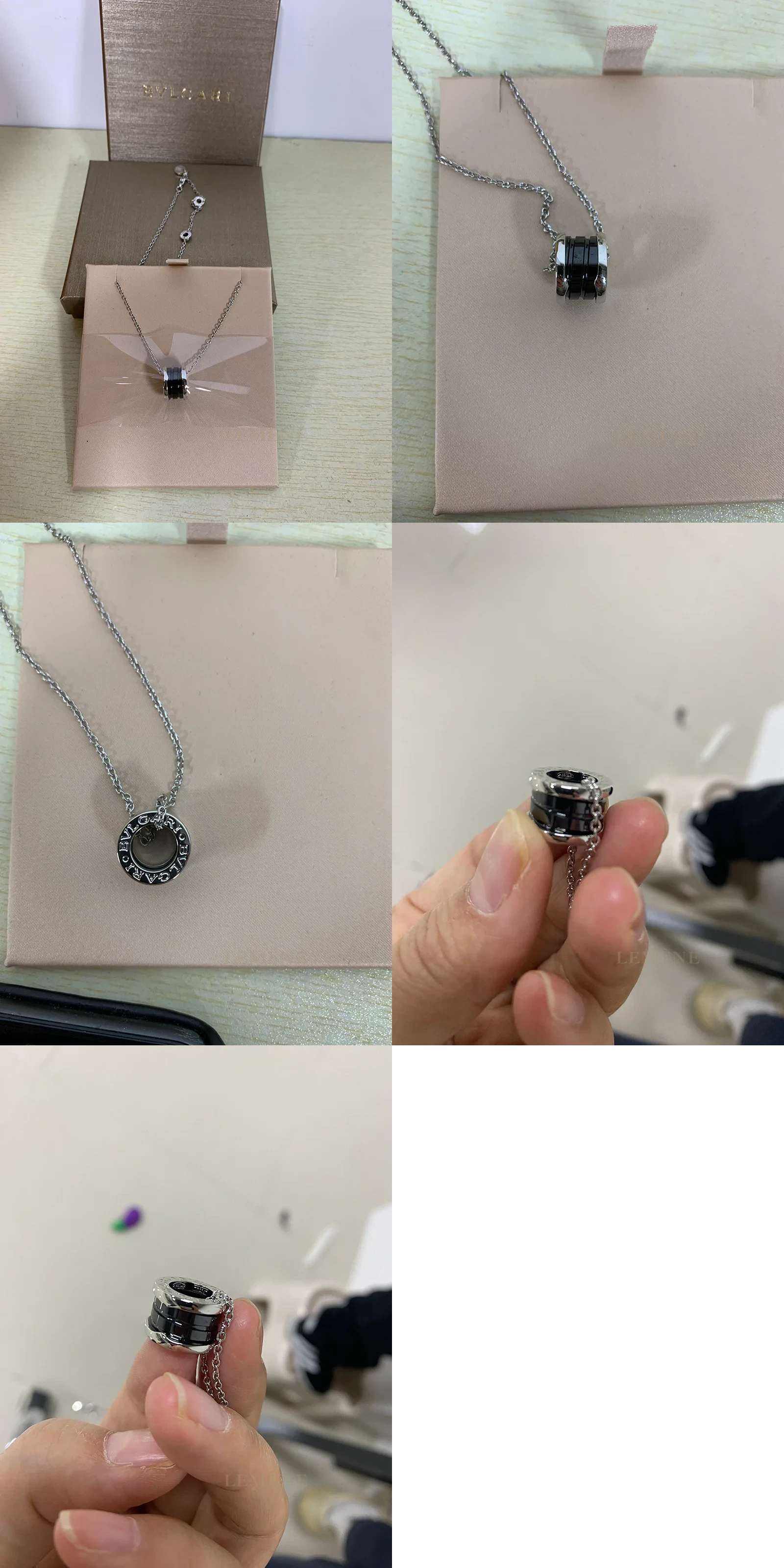 불가리 비제로원 목걸이