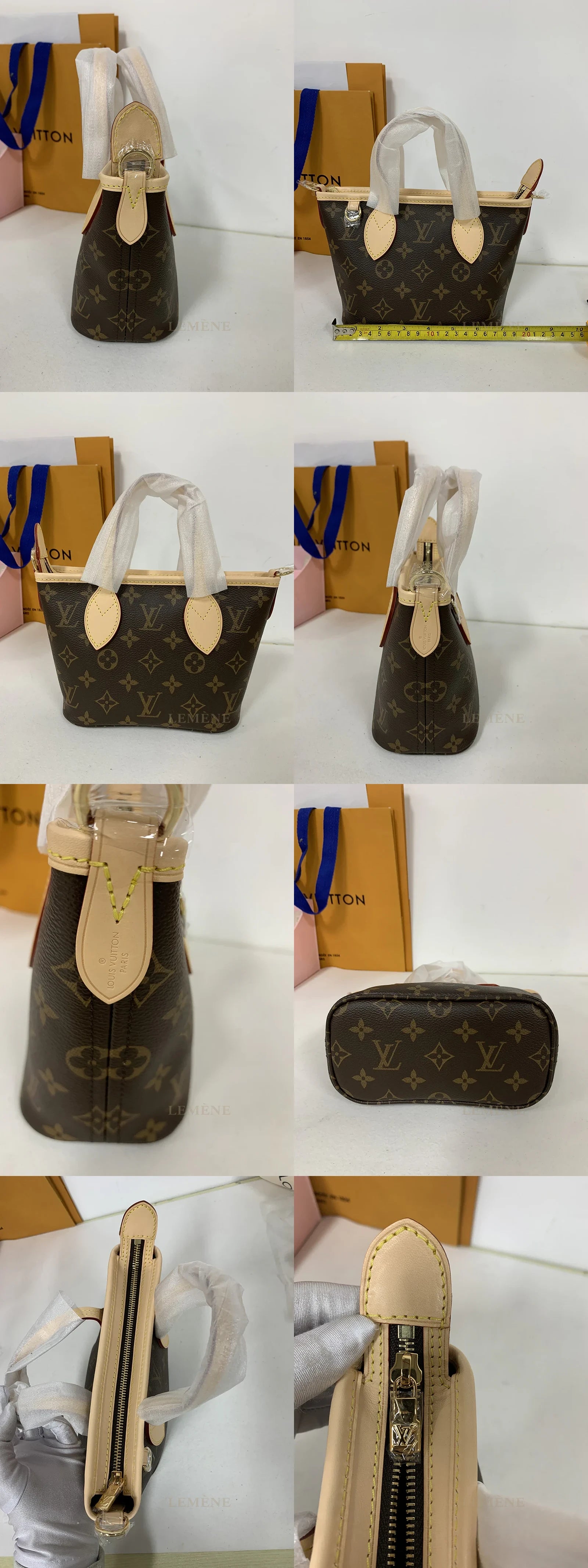 루이비통 네버풀 BB 모노그램 미니 토트백