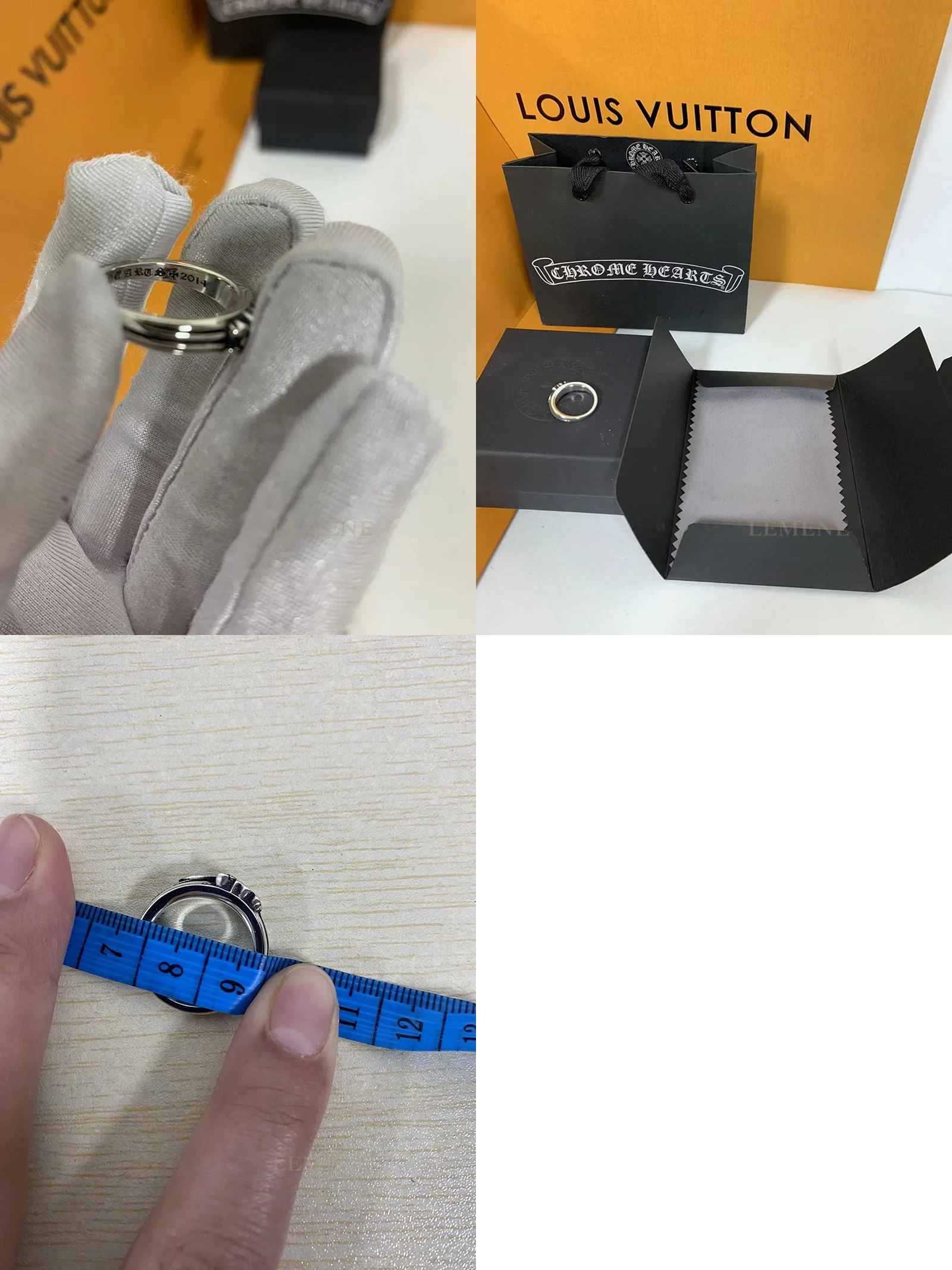 크롬하츠 베이비 클래식 대거 링 반지