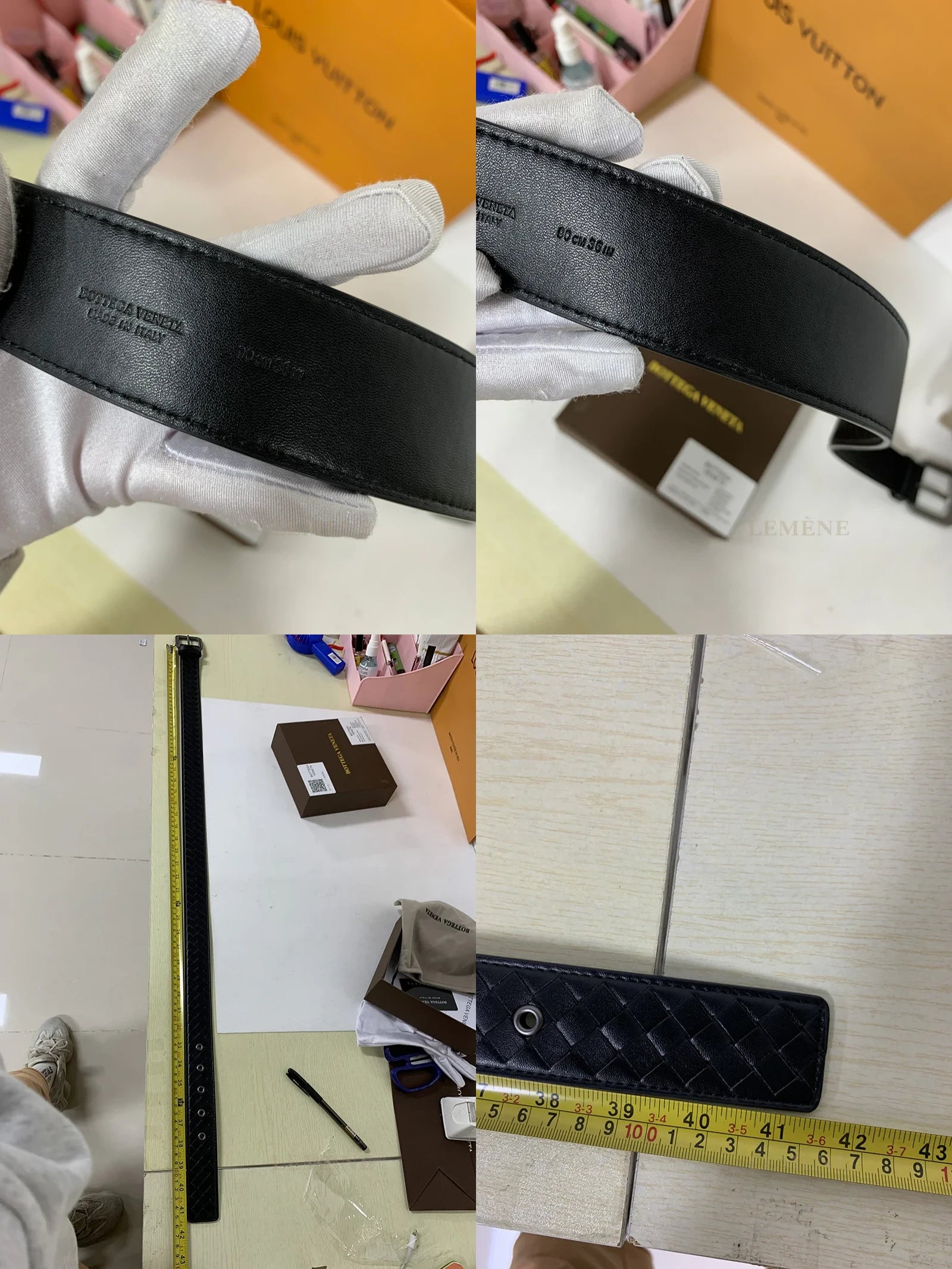 보테가베네타 인트레치아토 벨트