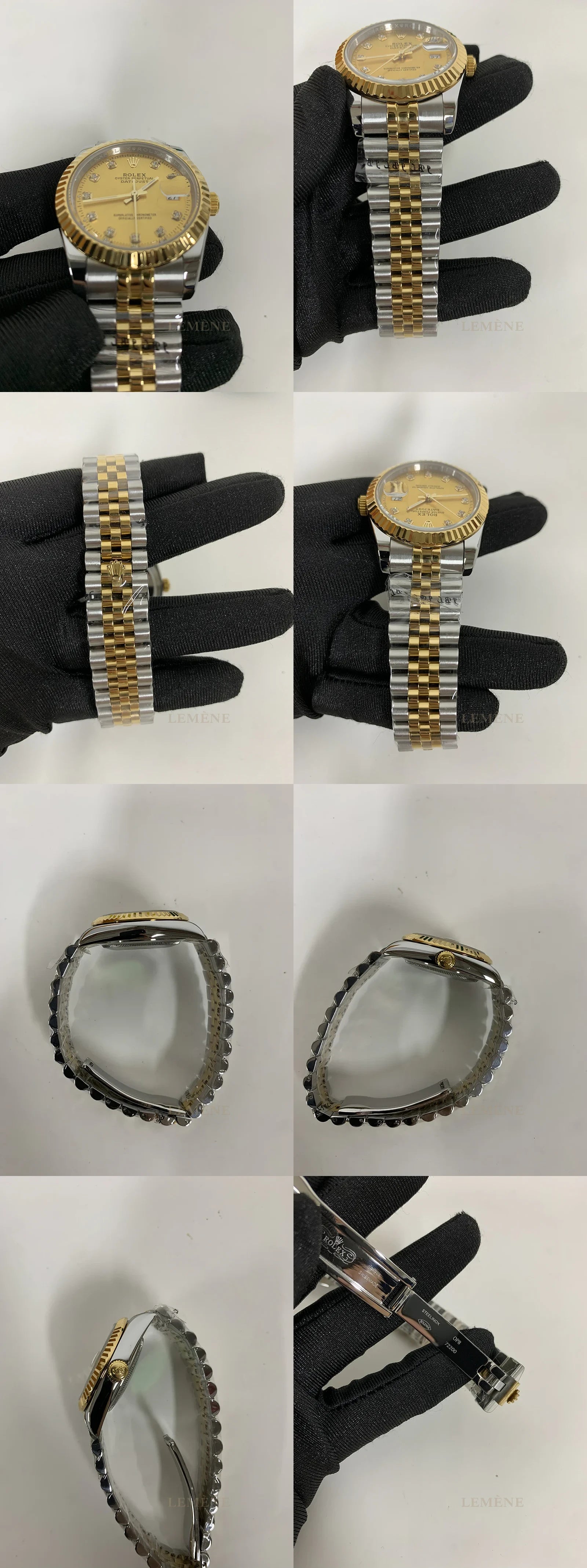 로렉스 데이져스트 골드 콤비 41mm 28mm