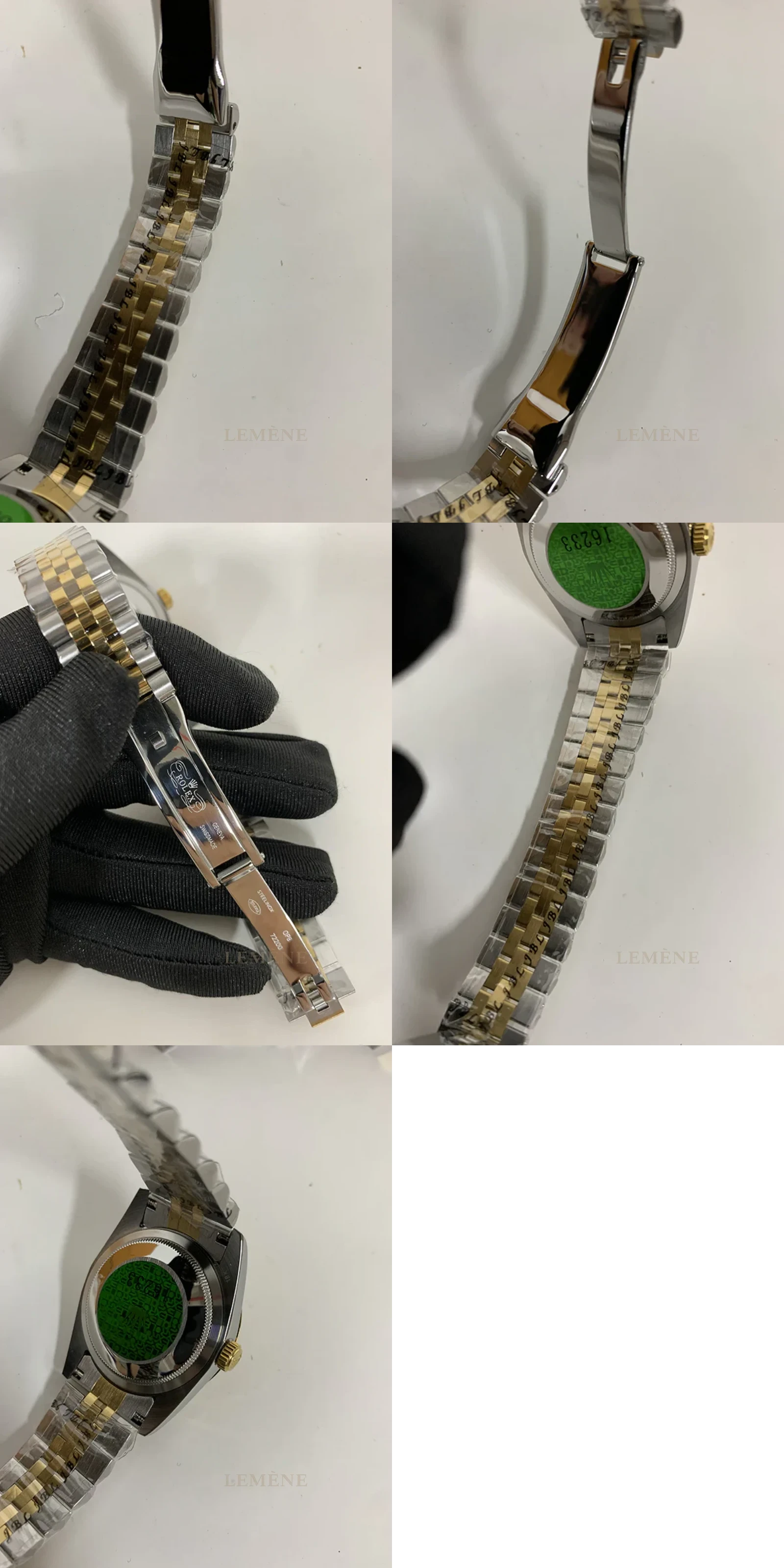 로렉스 데이져스트 골드 콤비 41mm 28mm