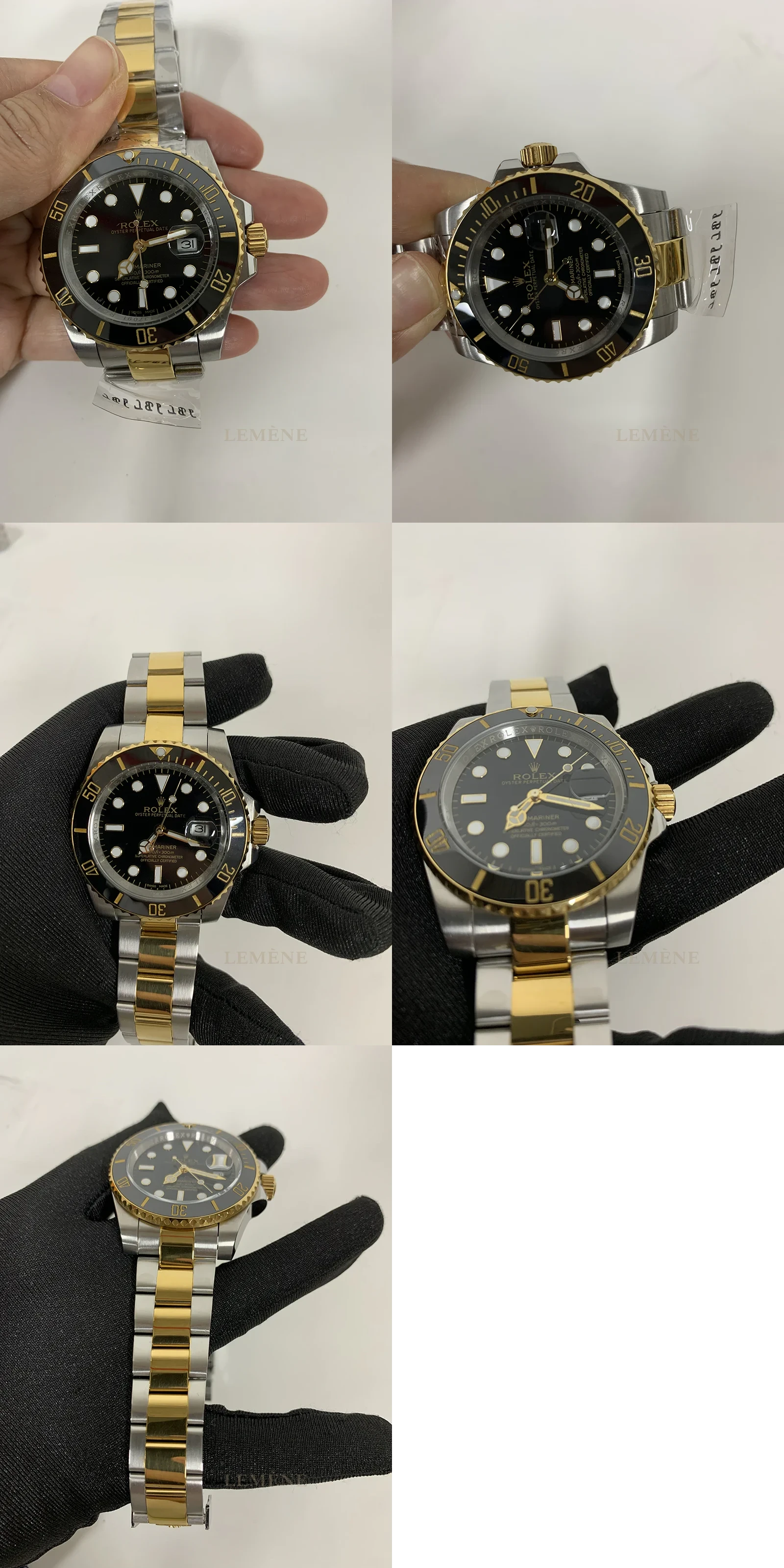 로렉스 서브마리너 검판콤비 40mm