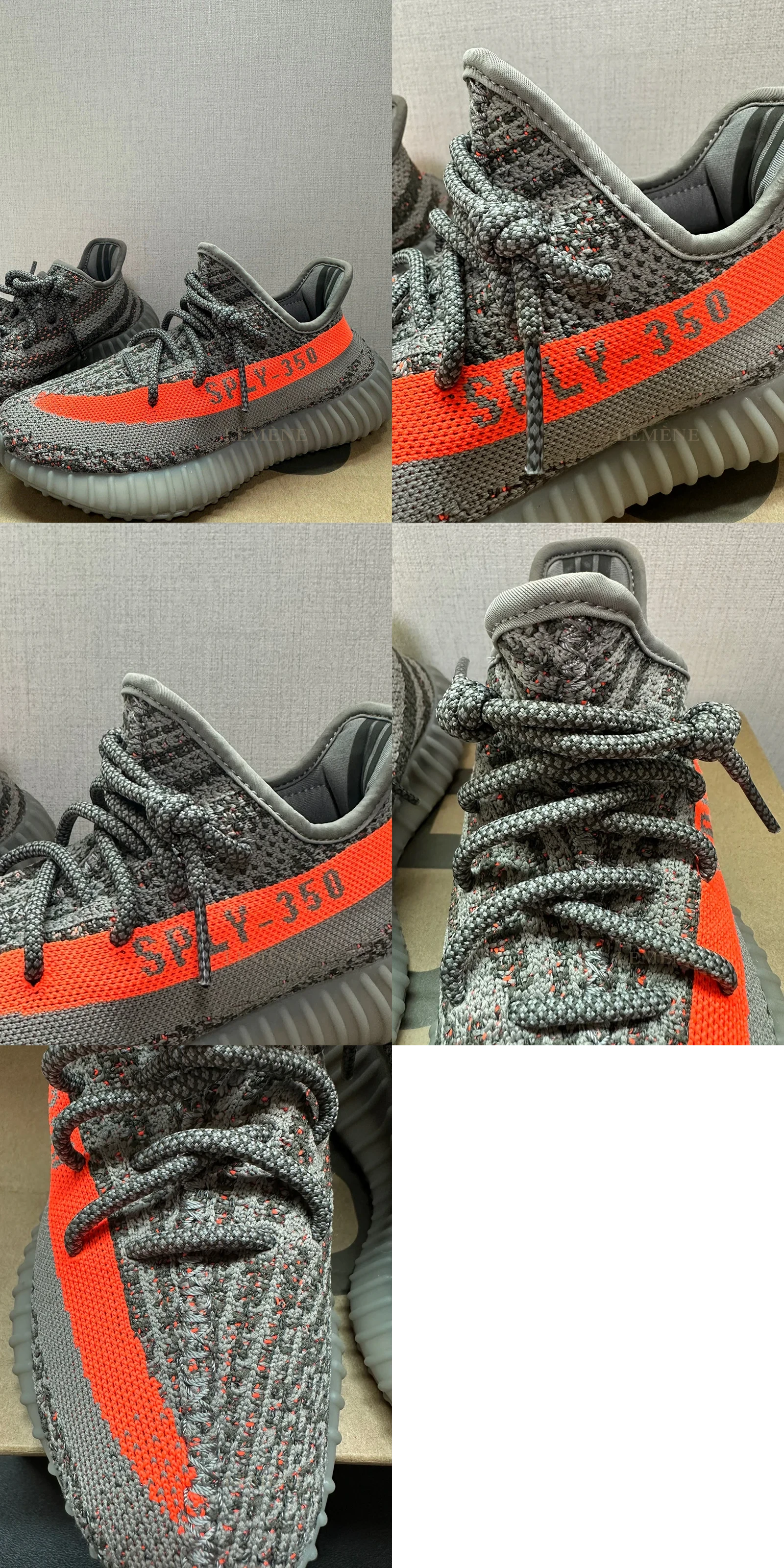 이지부스트 350 v2 og 벨루가 오렌지