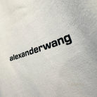 알렉산더 왕 로고 프린팅 반팔 티셔츠 디테일 이미지