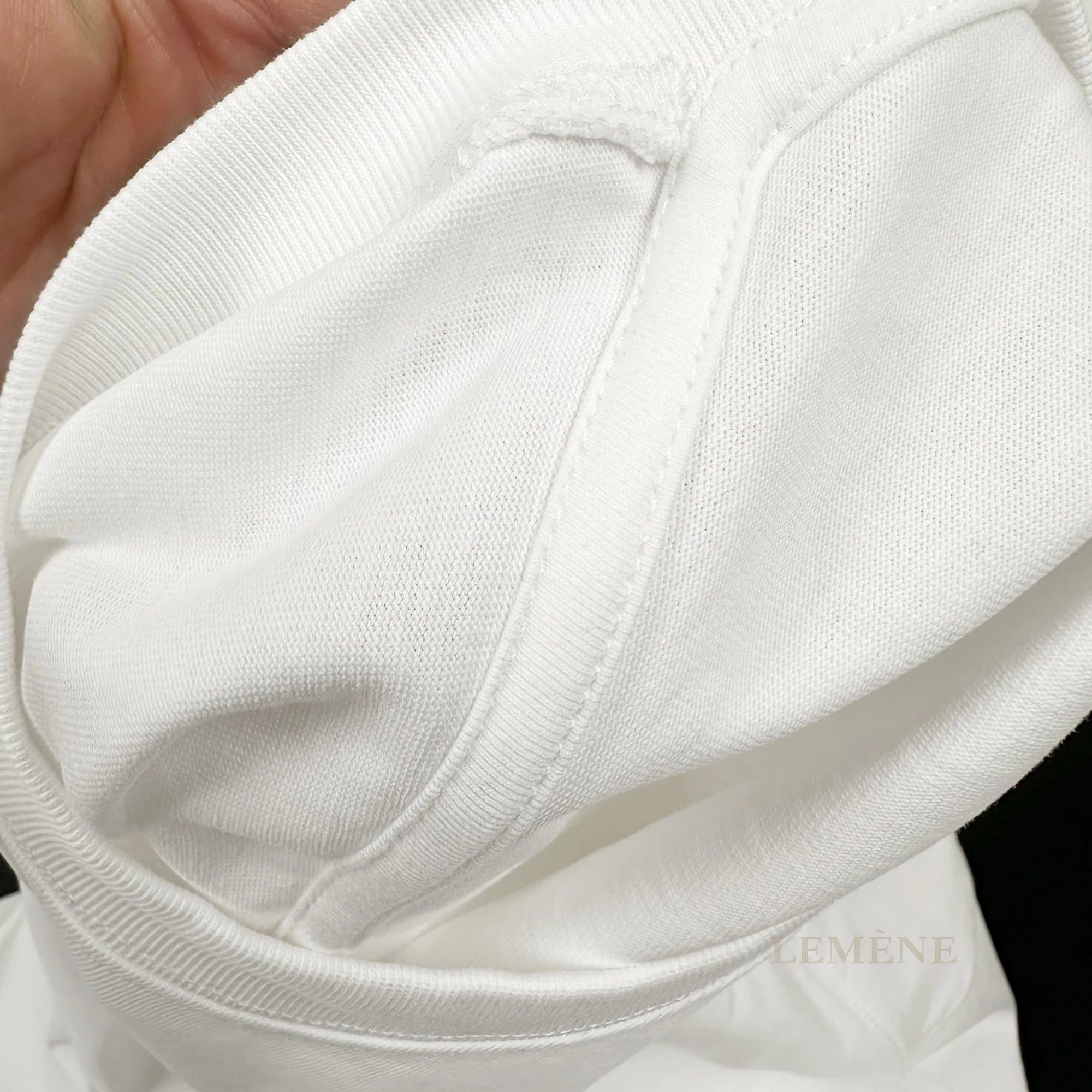 알렉산더 왕 로고 프린팅 반팔 티셔츠 디테일 이미지