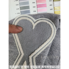 아미 하트로고 빅패치 반팔 티셔츠 디테일 이미지