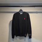 아미 하트 로고 긴팔 니트 A21HK001 디테일 이미지