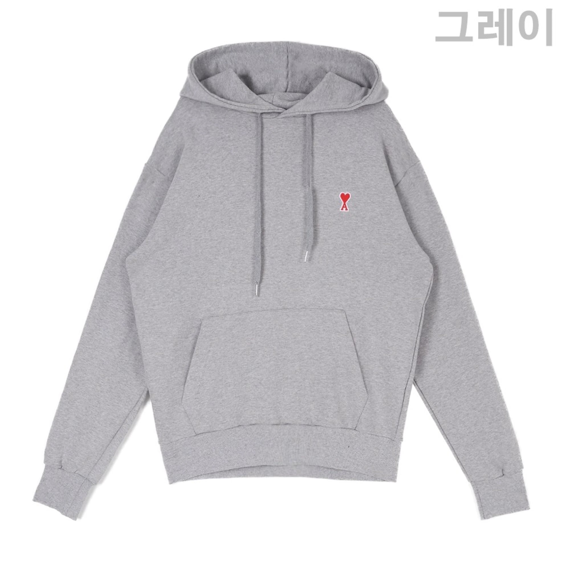 아미 스몰패치 후드 티셔츠 상품 이미지