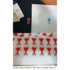 아미 스몰패치 반팔 티셔츠 디테일 이미지