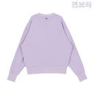 아미 톤온톤 하트 로고 자수 맨투맨 디테일 이미지