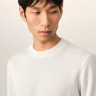 아미 톤온톤 긴팔 니트 HKS826 착용 이미지