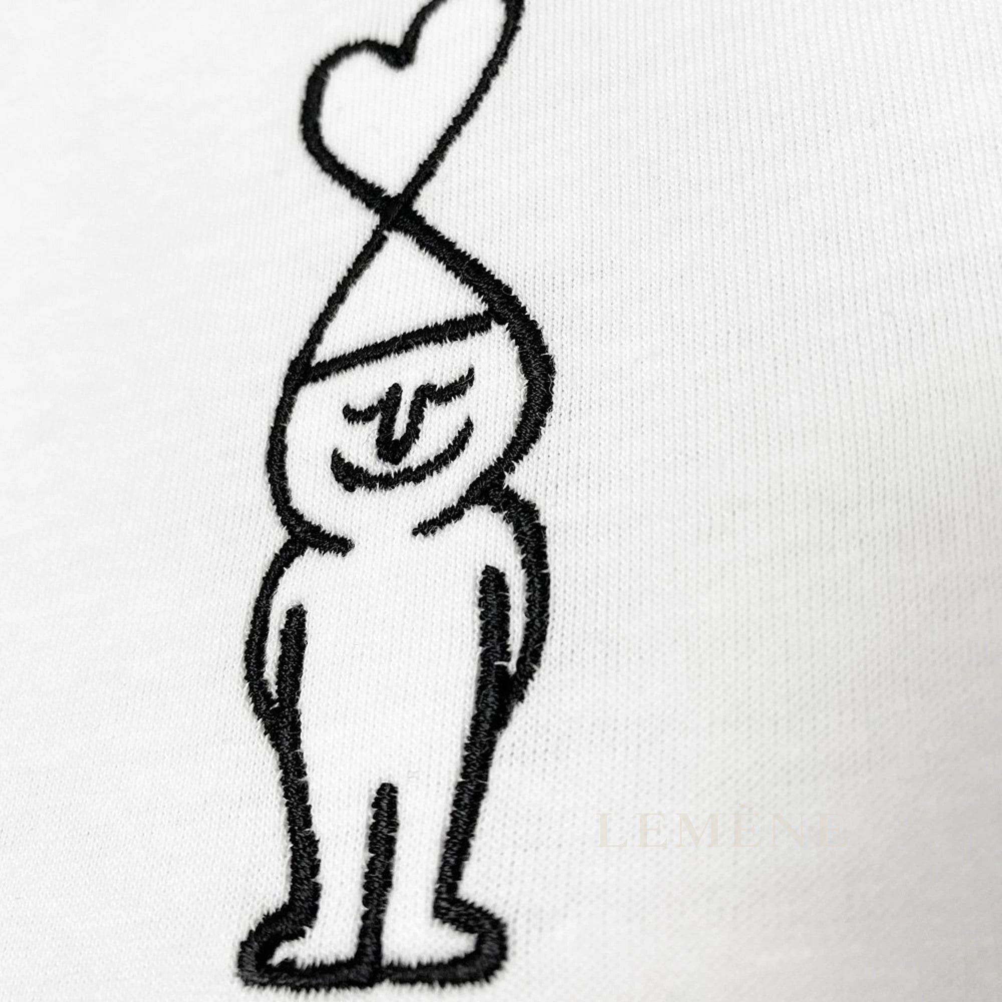 아미 X 장 줄리앙 반팔 티셔츠 디테일 이미지