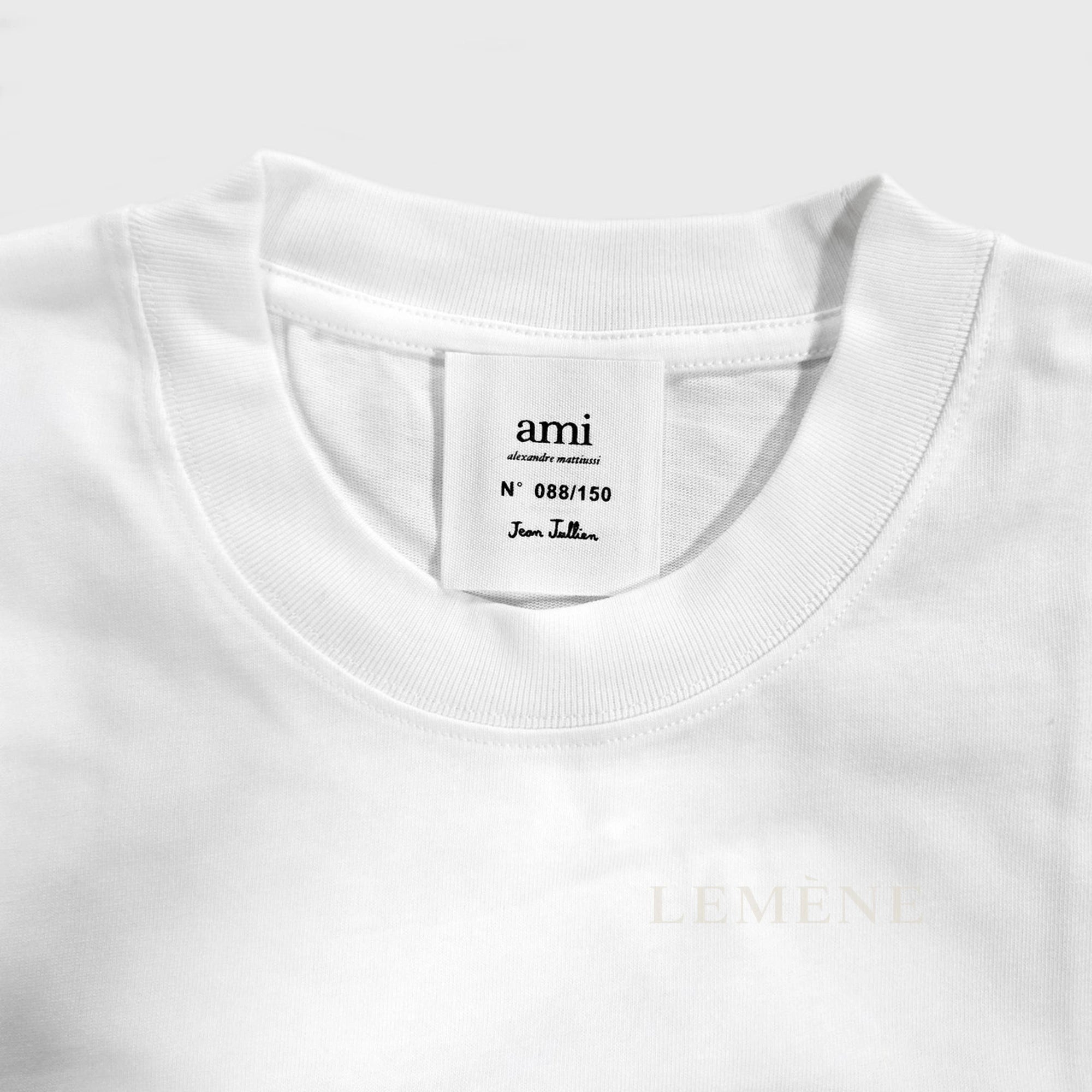아미 X 장 줄리앙 반팔 티셔츠 디테일 이미지
