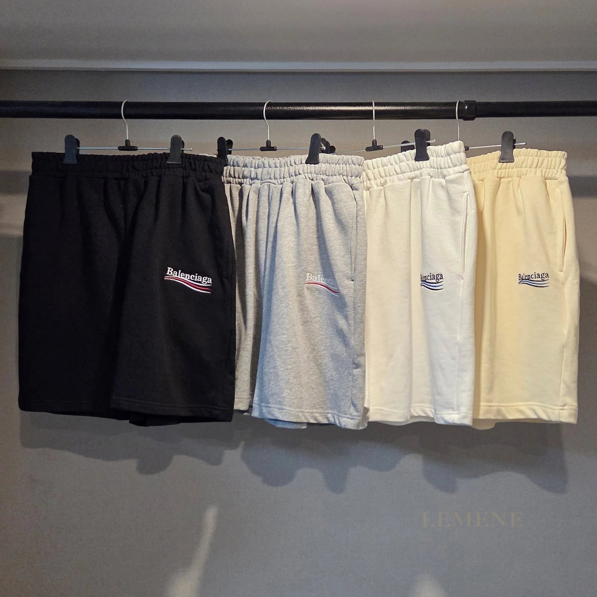 발렌시아가 폴리티컬 캠페인 반바지 디테일 이미지