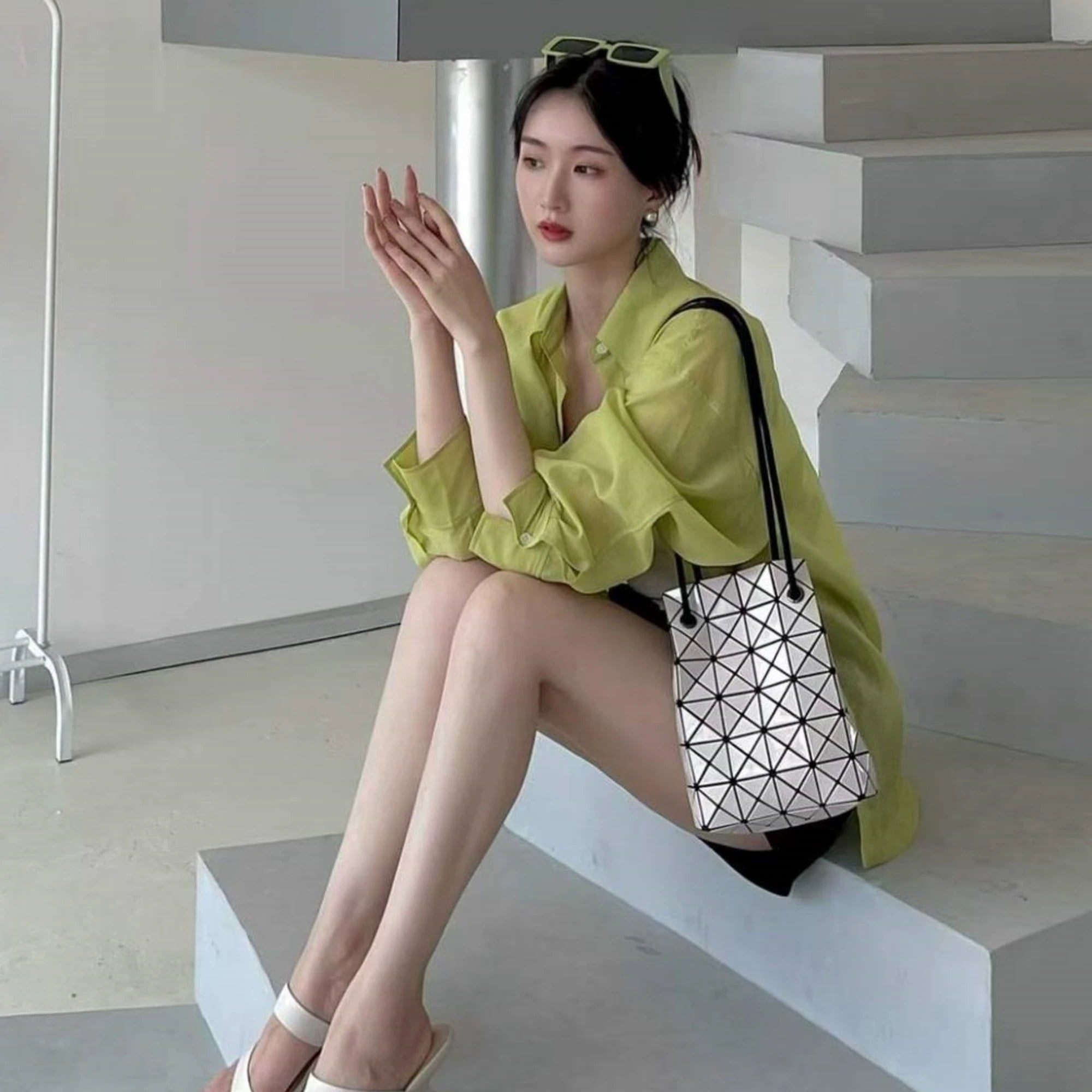 바오바오 링 백 착용 이미지