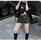 베이프 퍼스트 카모 컬리지 반팔 티셔츠 착용 이미지