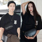 버버리 TB 반팔 티셔츠 착용 이미지